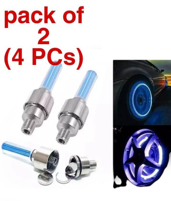 Led Neon Light Sensor Led(4pcs) For Car Wheel